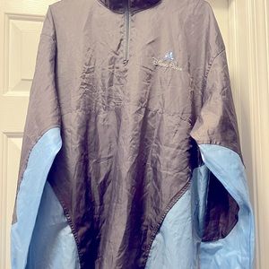 Disney rain Jacket unisex L/XL  Embroidered falls into its own bag